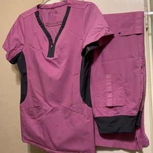 Purple Label Yoga Scrubs set
